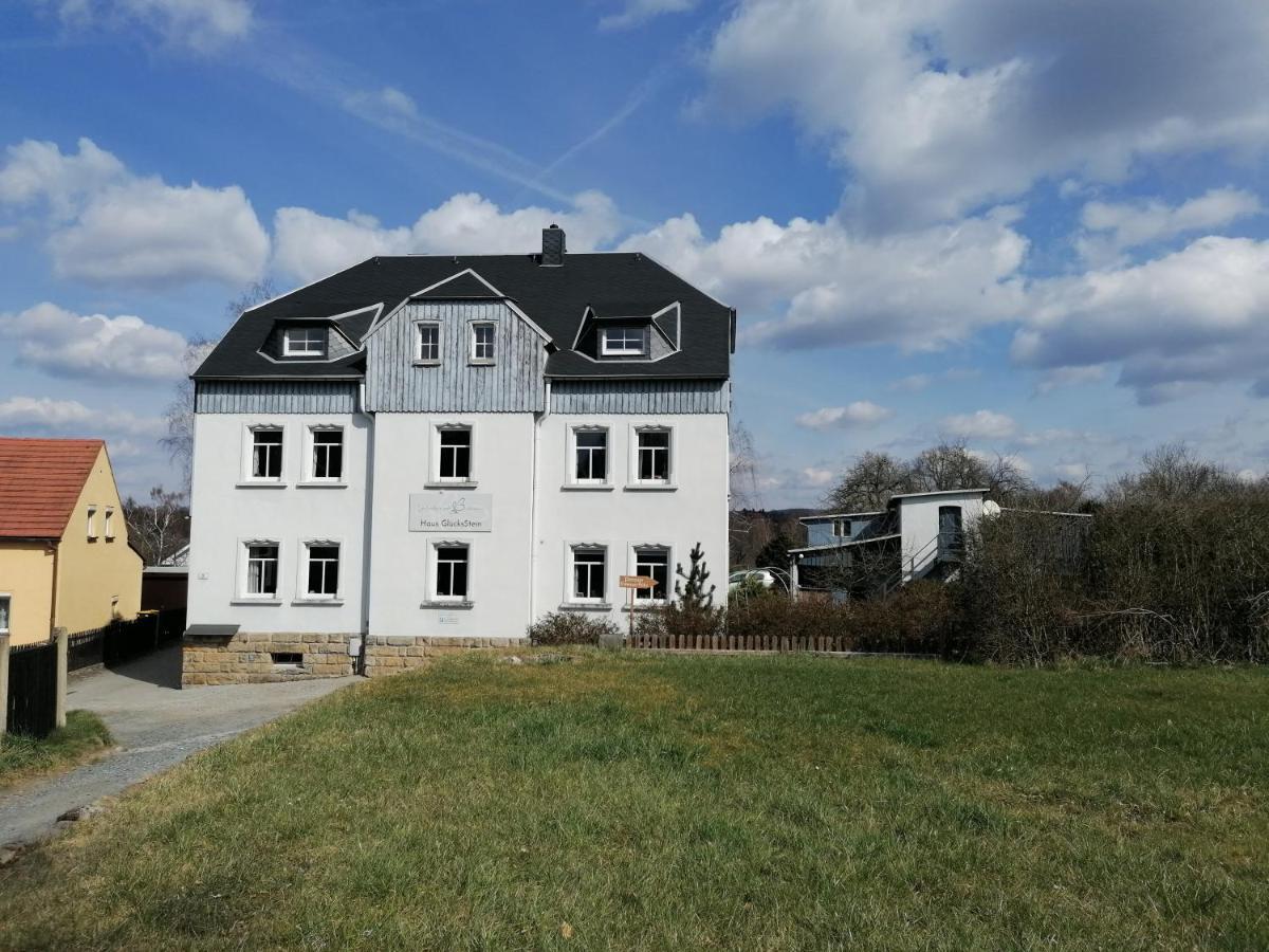 Urlaubsfreude Biedermann Haus Glucksstein Ferienwohnung Aquamarin Бад-Шандау Экстерьер фото